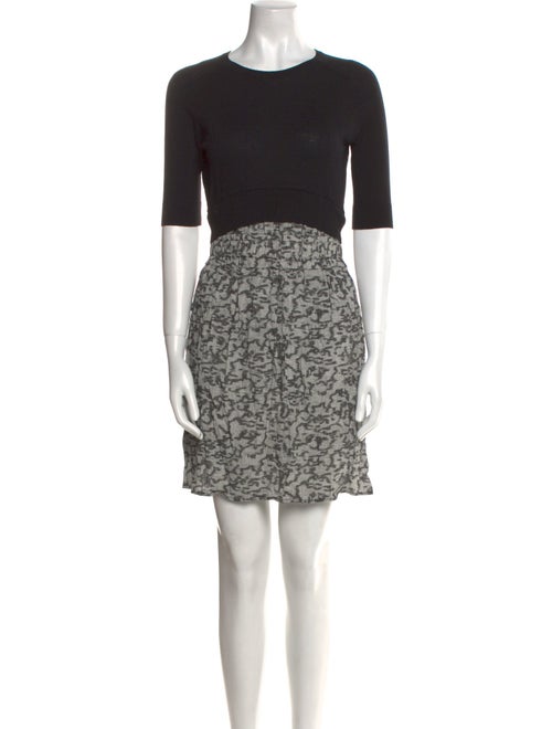 Carven Printed Mini Dress