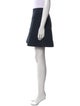 Carven Pleated Accents Mini Skirt