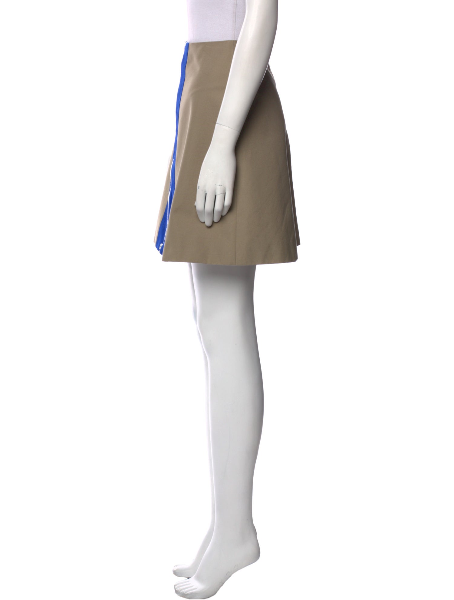 Carven Striped Mini Skirt