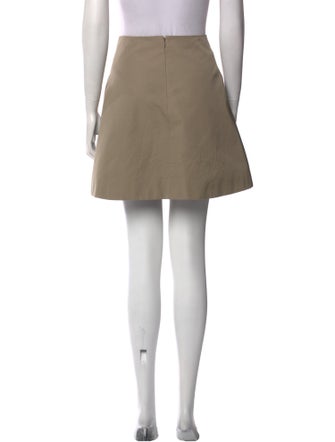 Carven Striped Mini Skirt