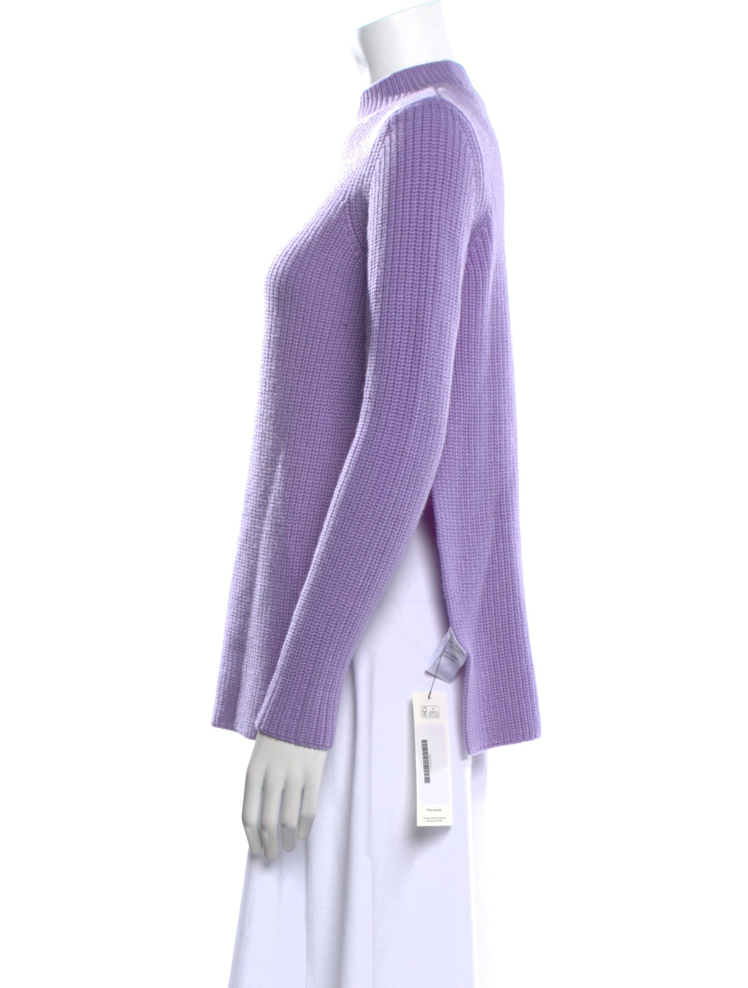 Carven Wool Mock Neck Sweater