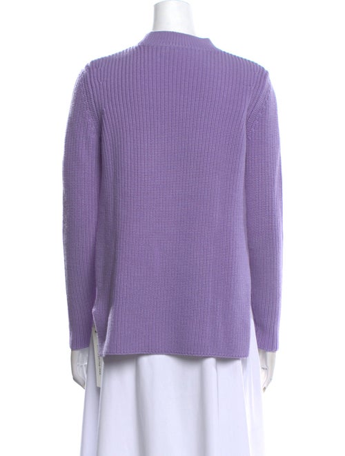 Carven Wool Mock Neck Sweater