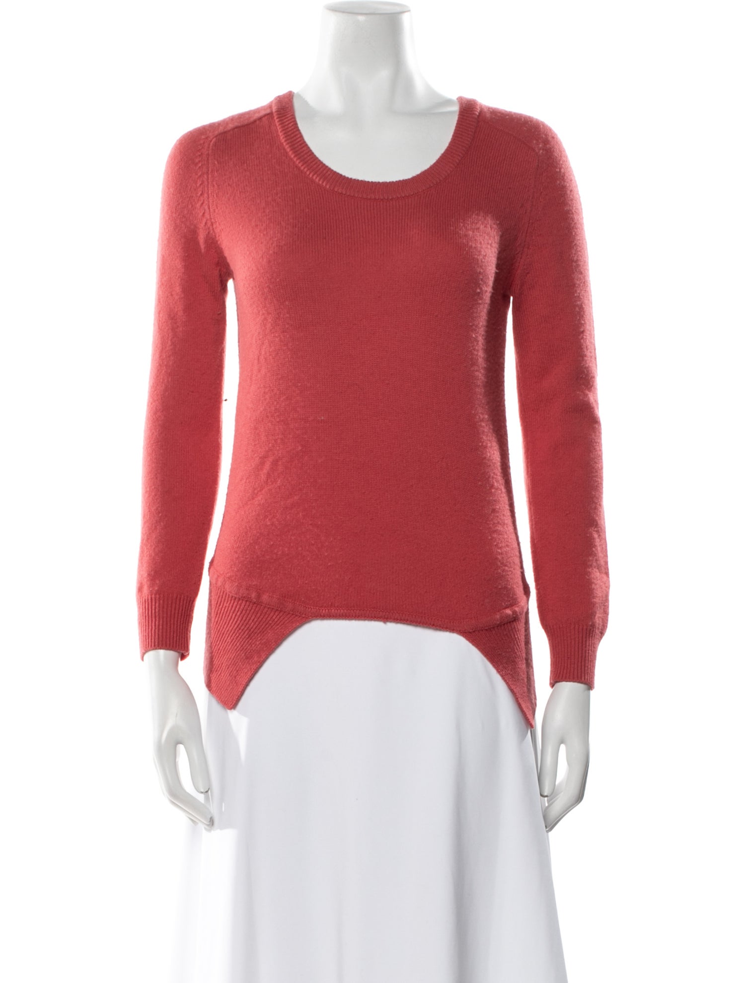 Carven Wool Scoop Neck Sweater