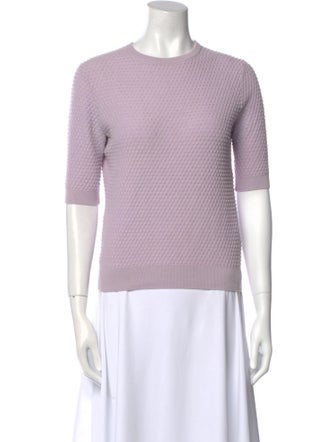 Carven Crew Neck Short Sleeve Top