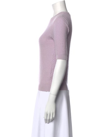 Carven Crew Neck Short Sleeve Top