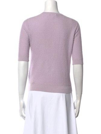 Carven Crew Neck Short Sleeve Top