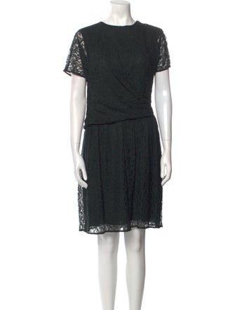 Carven Crew Neck Mini Dress