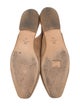 Carven Suede Slingback Flats