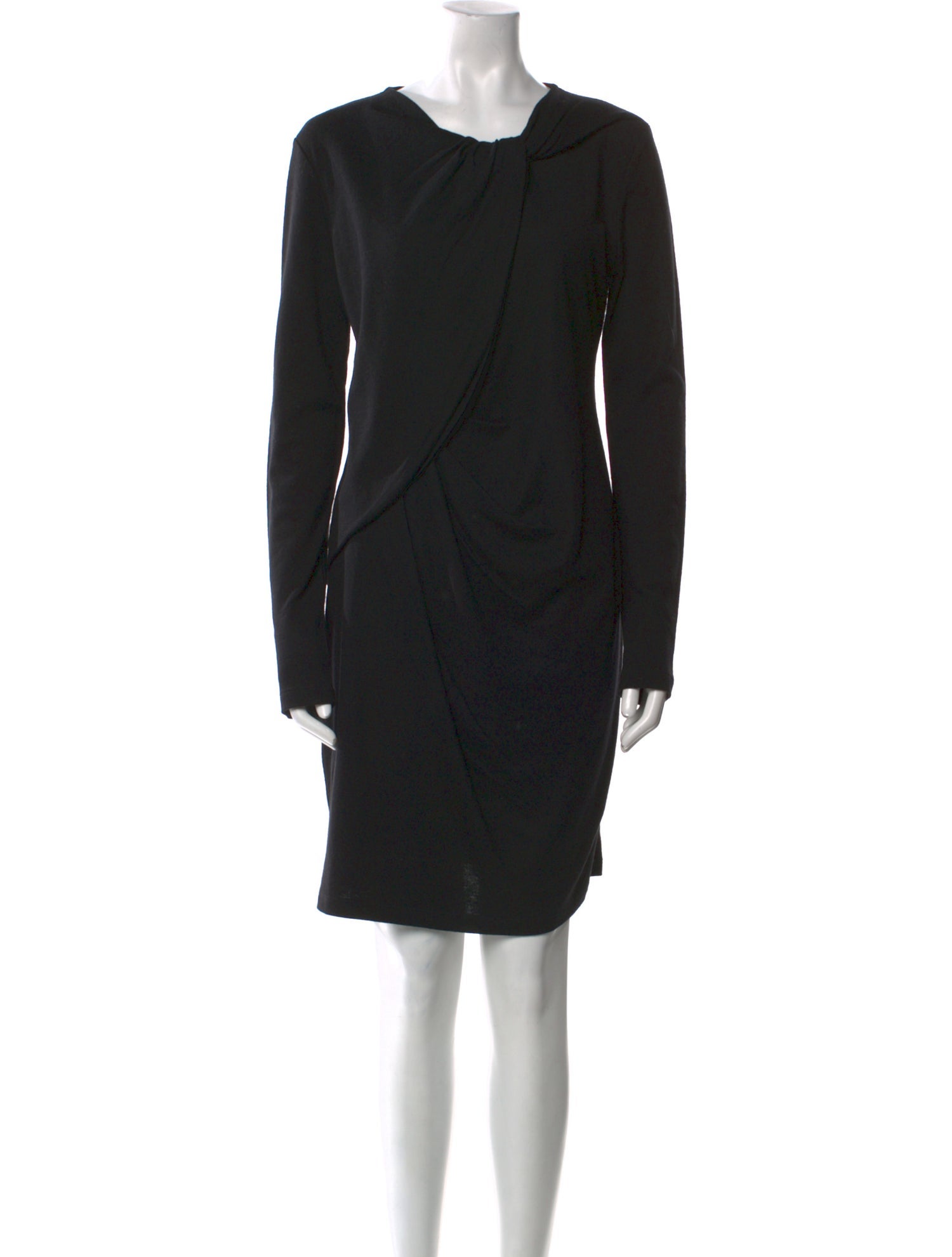 Carven Cowl Neck Mini Dress