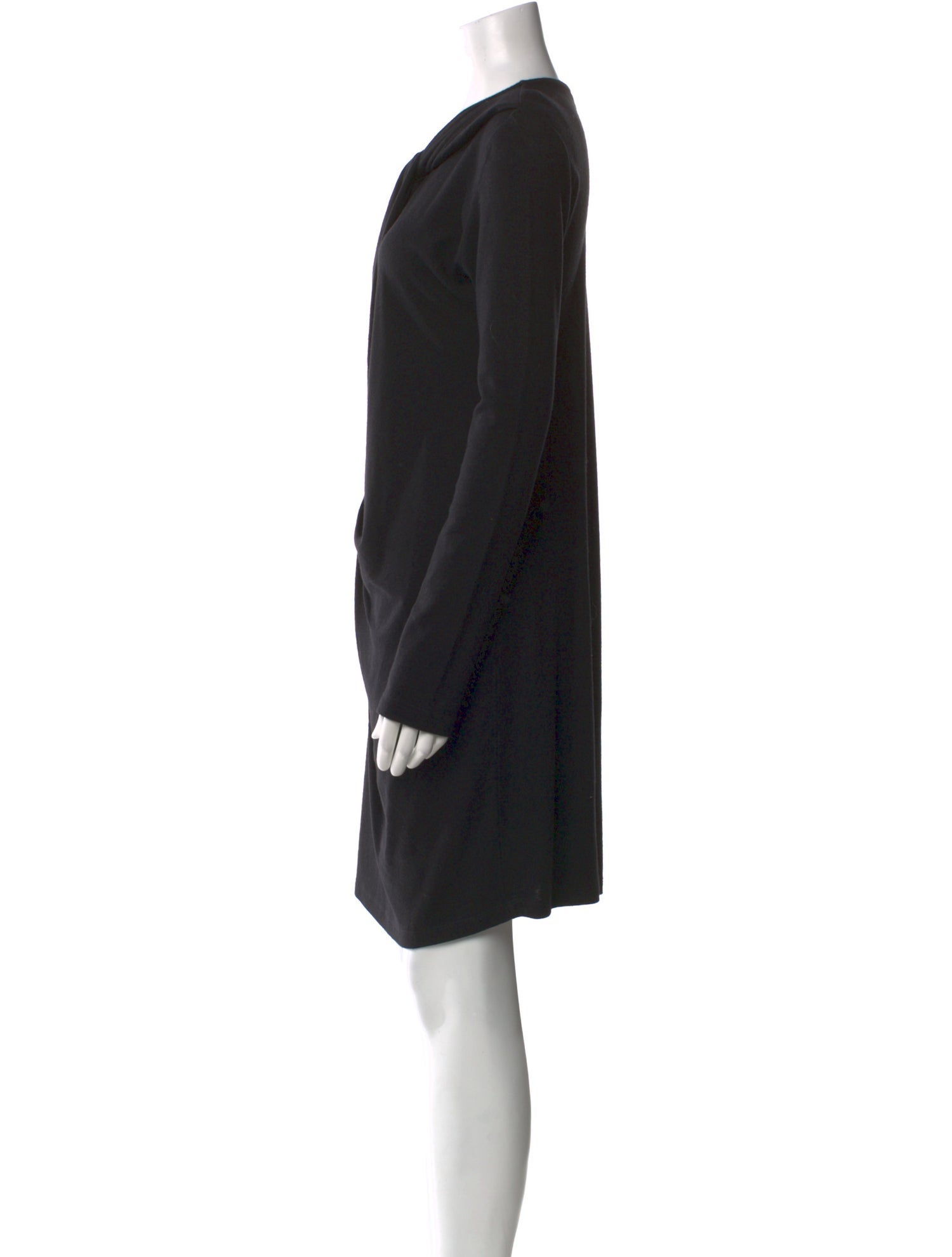 Carven Cowl Neck Mini Dress