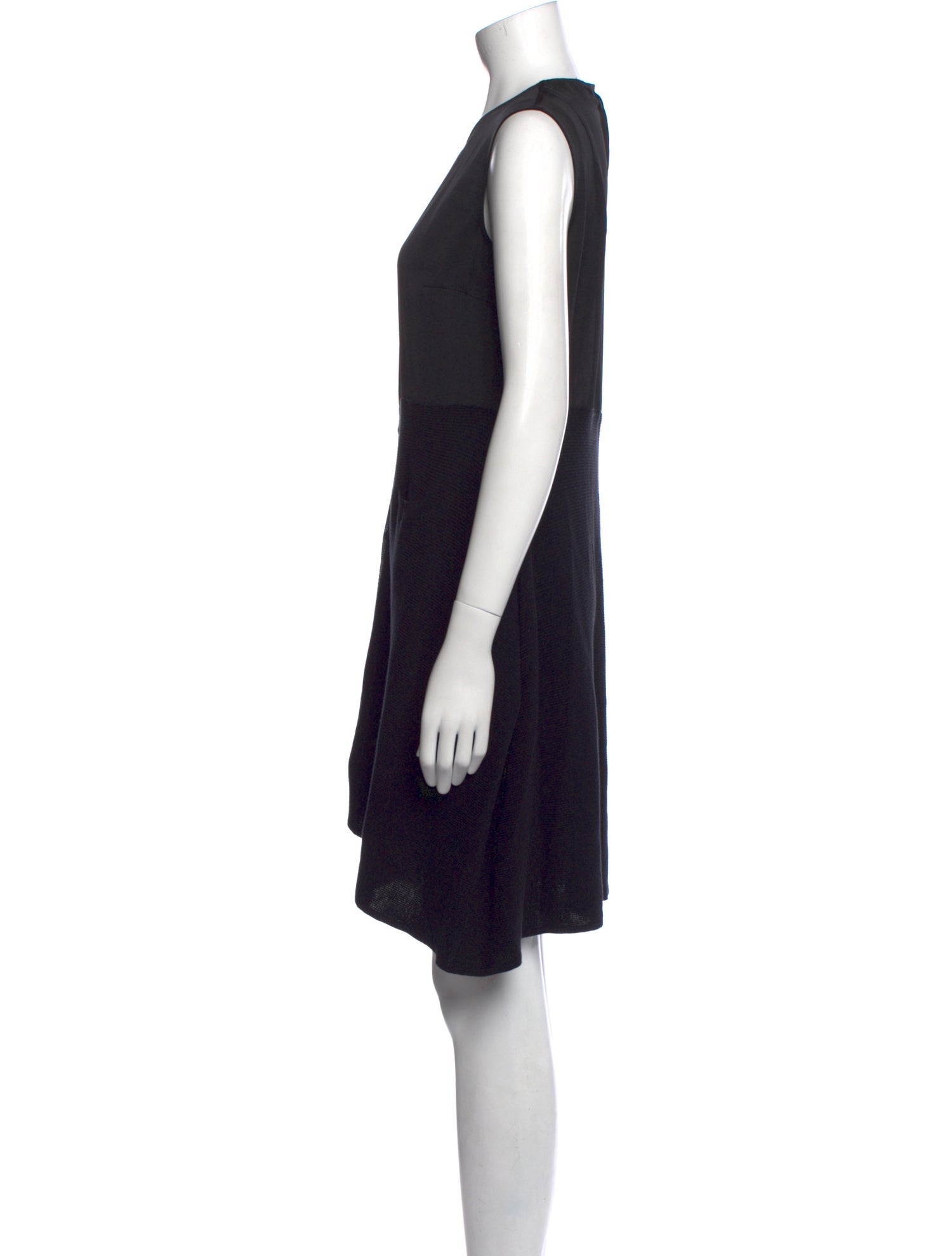 Carven Crew Neck Mini Dress