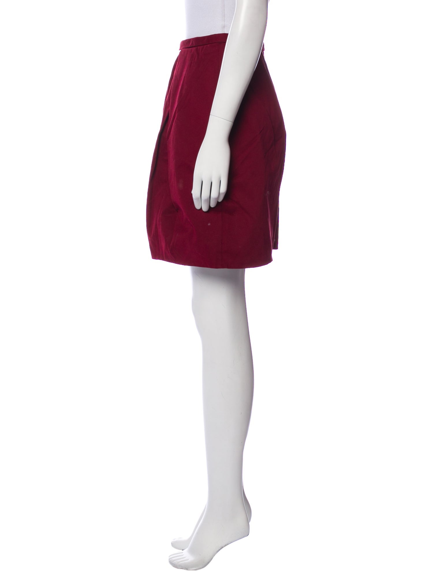 Carven Ruffle Embellishment Mini Skirt