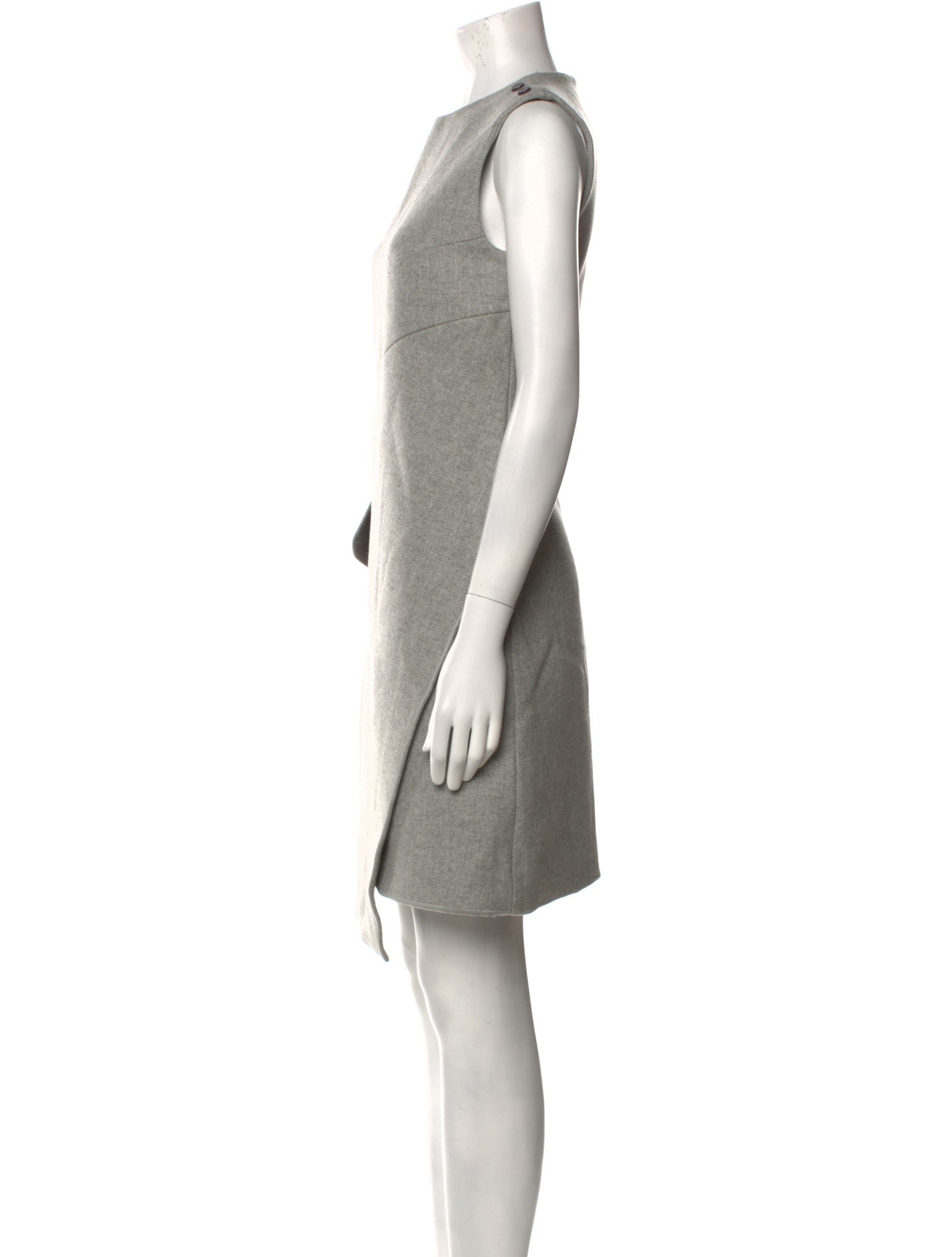 Carven Crew Neck Knee-Length Dress