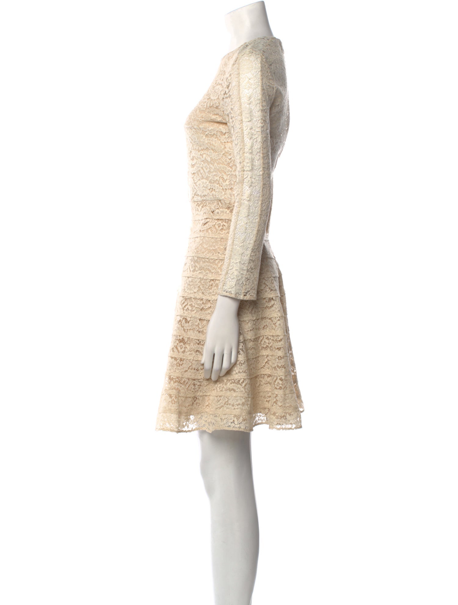 Carven Crew Neck Mini Dress