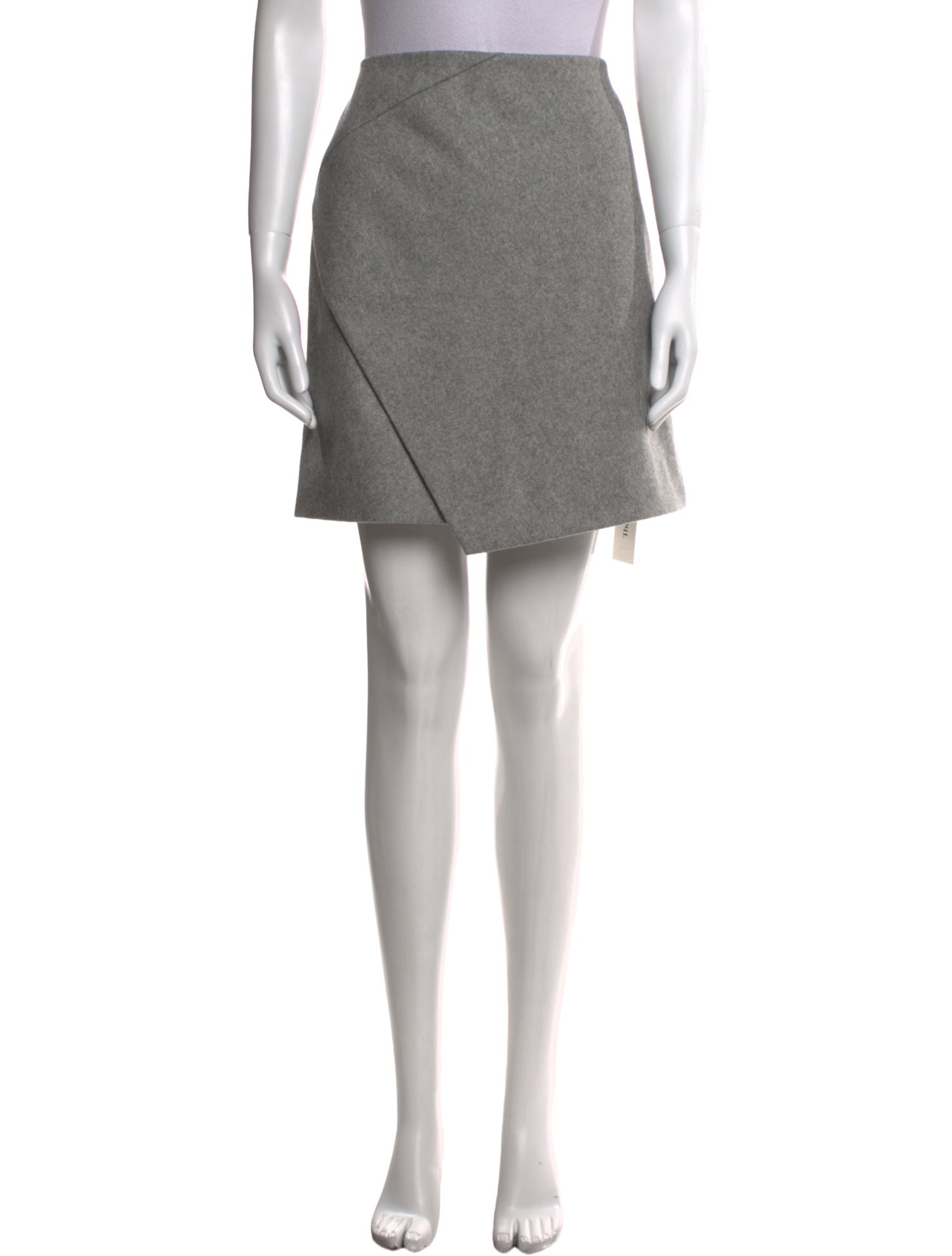 Carven Virgin Wool Mini Skirt