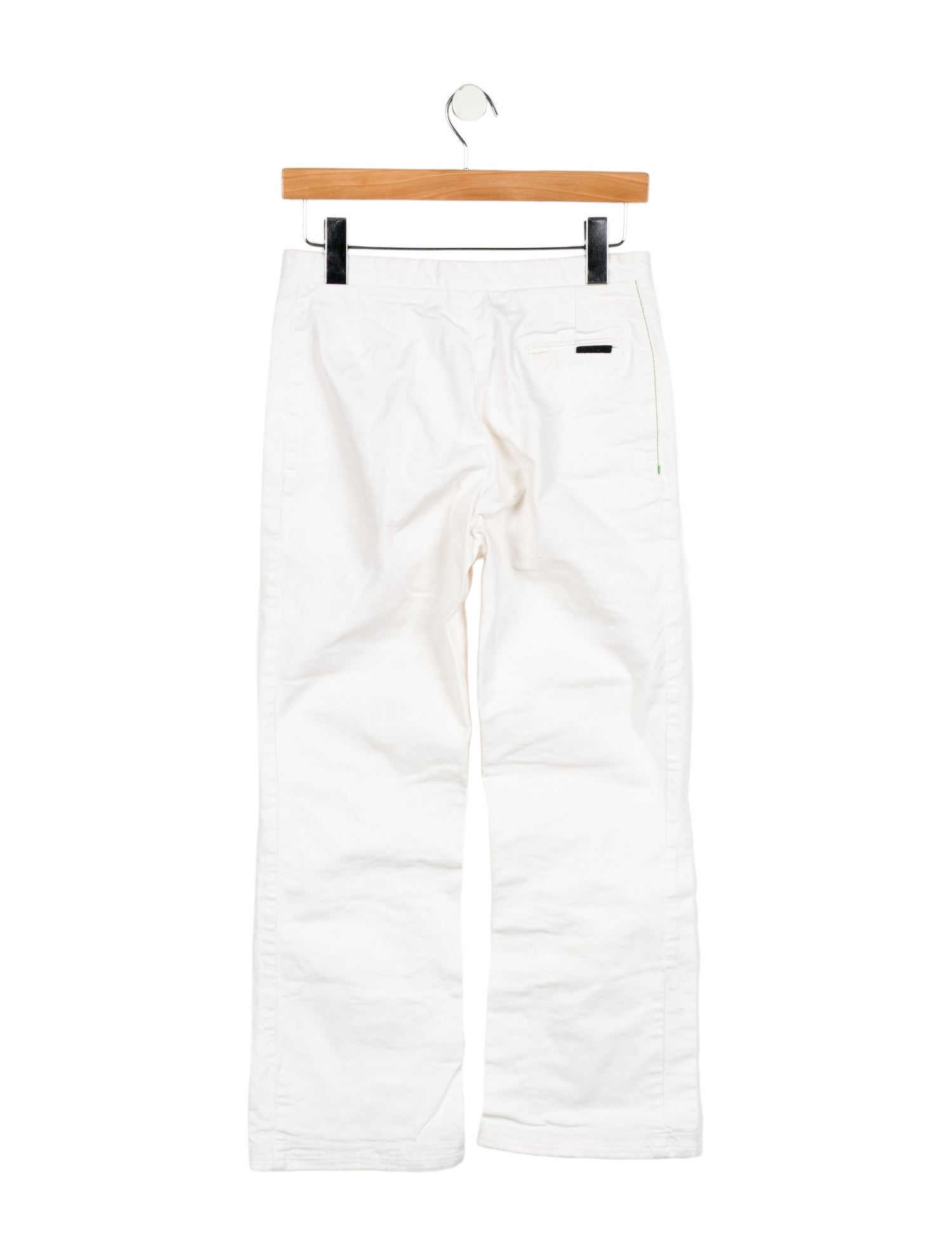 Carven Mid-Rise Wide Leg Jeans