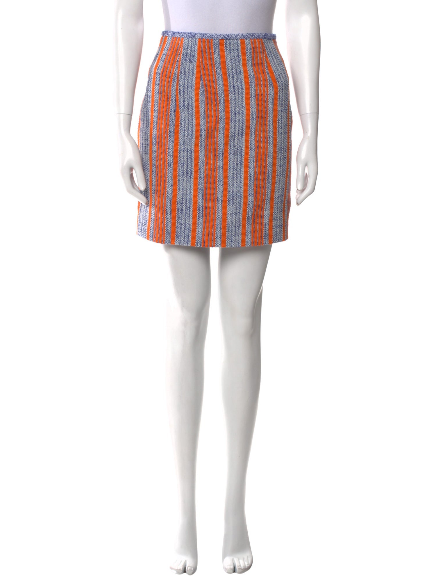 Carven Striped Mini Skirt