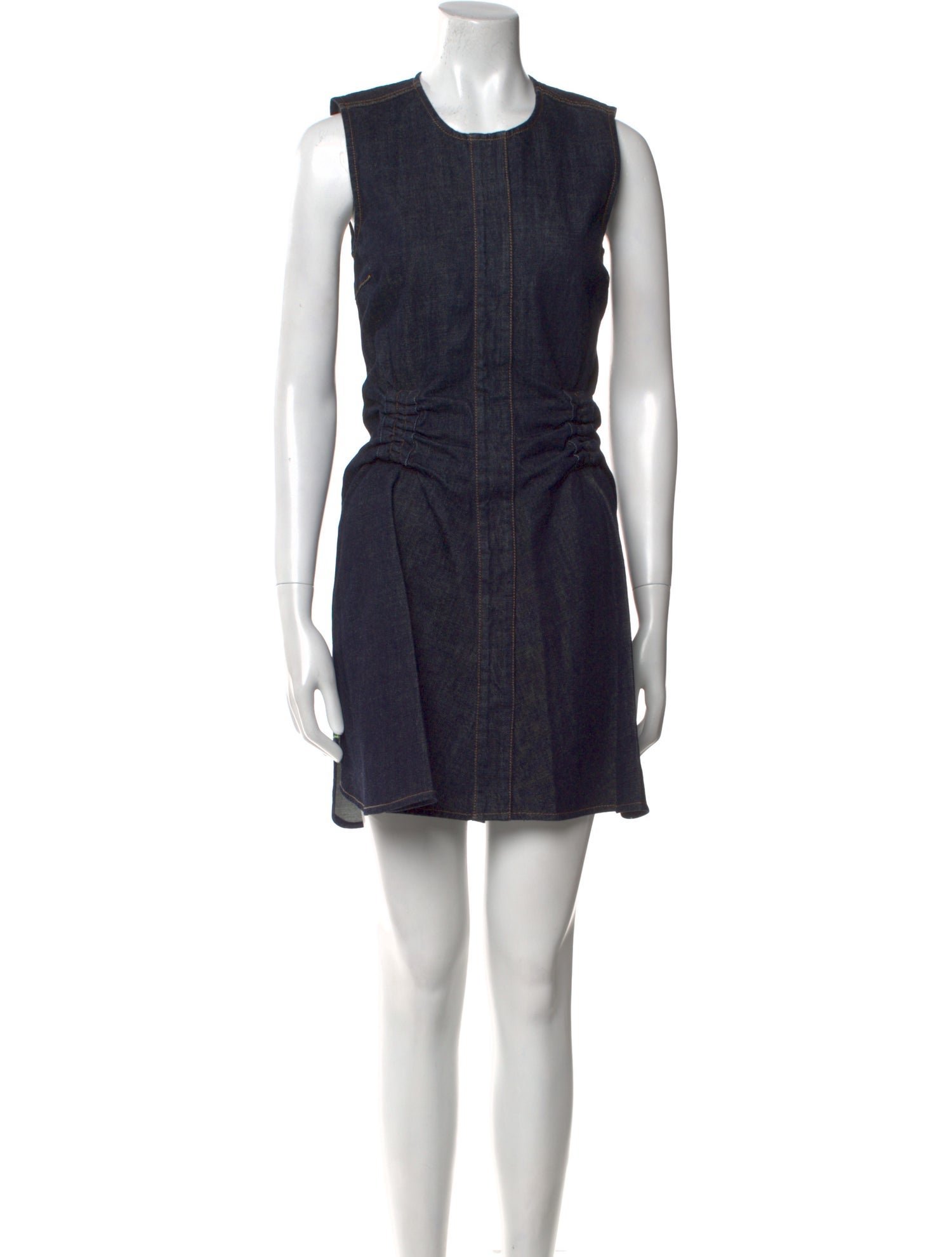 Carven Crew Neck Mini Dress