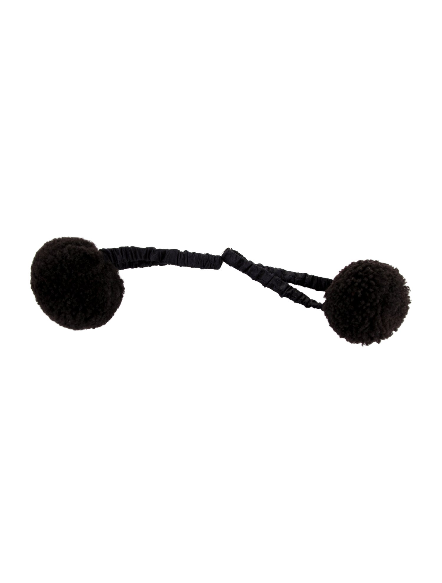 Cawley Studio Sheepskin Pompom Hair Tie