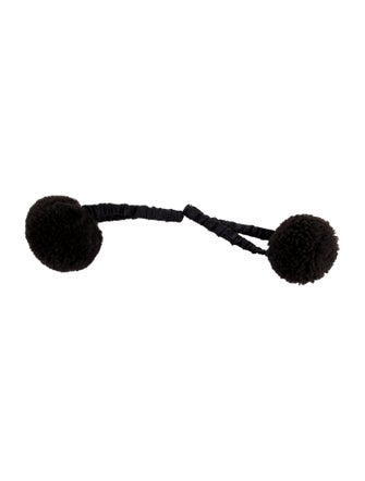 Cawley Studio Sheepskin Pompom Hair Tie
