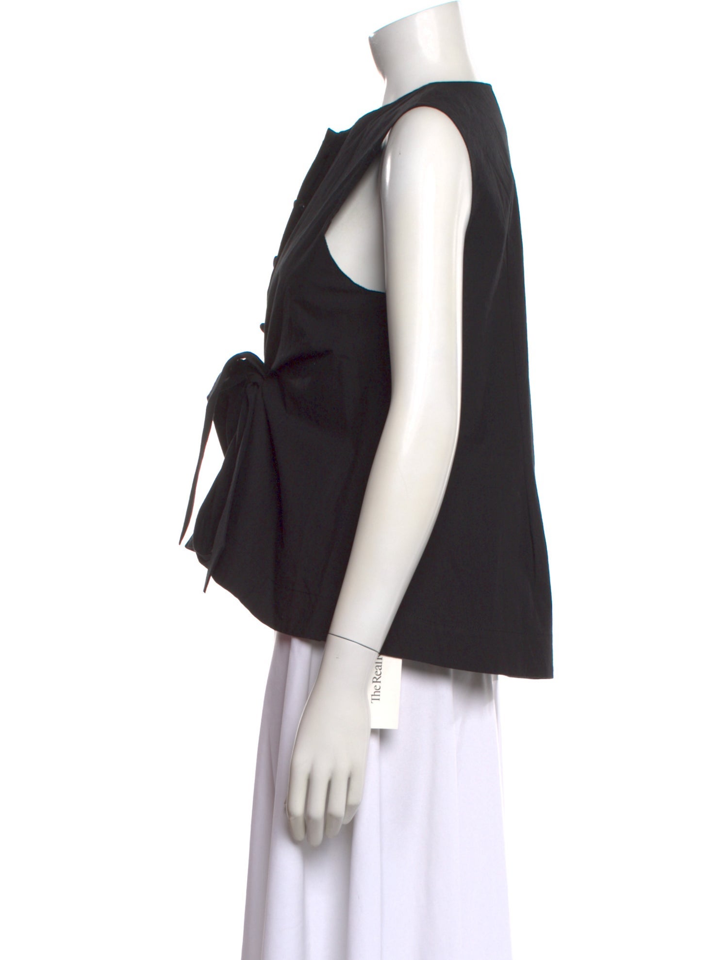 Cawley Studio Crew Neck Sleeveless Blouse
