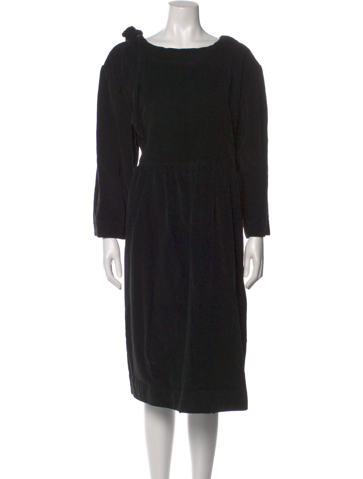 Cawley Studio Bateau Neckline Midi Length Dress