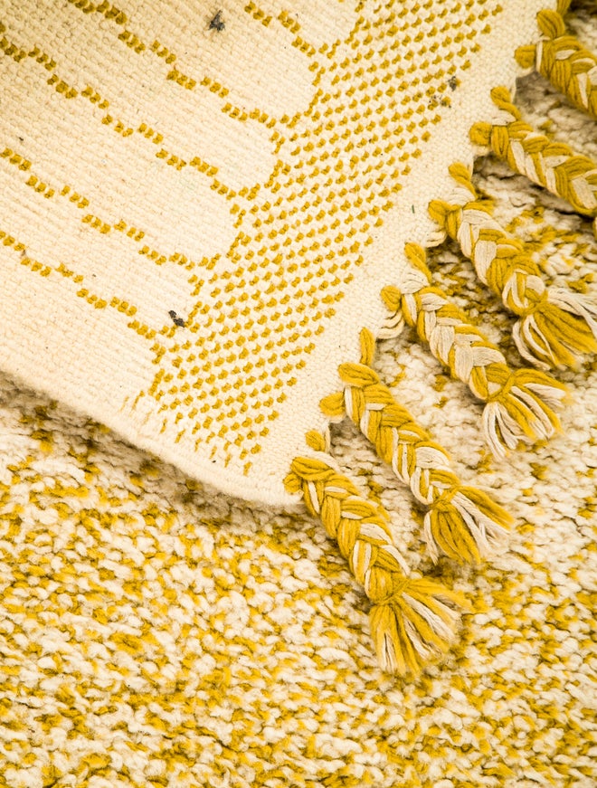 Rug Ponyhair Rug 5'5", 5'2" Rugs RUG20532 The RealReal