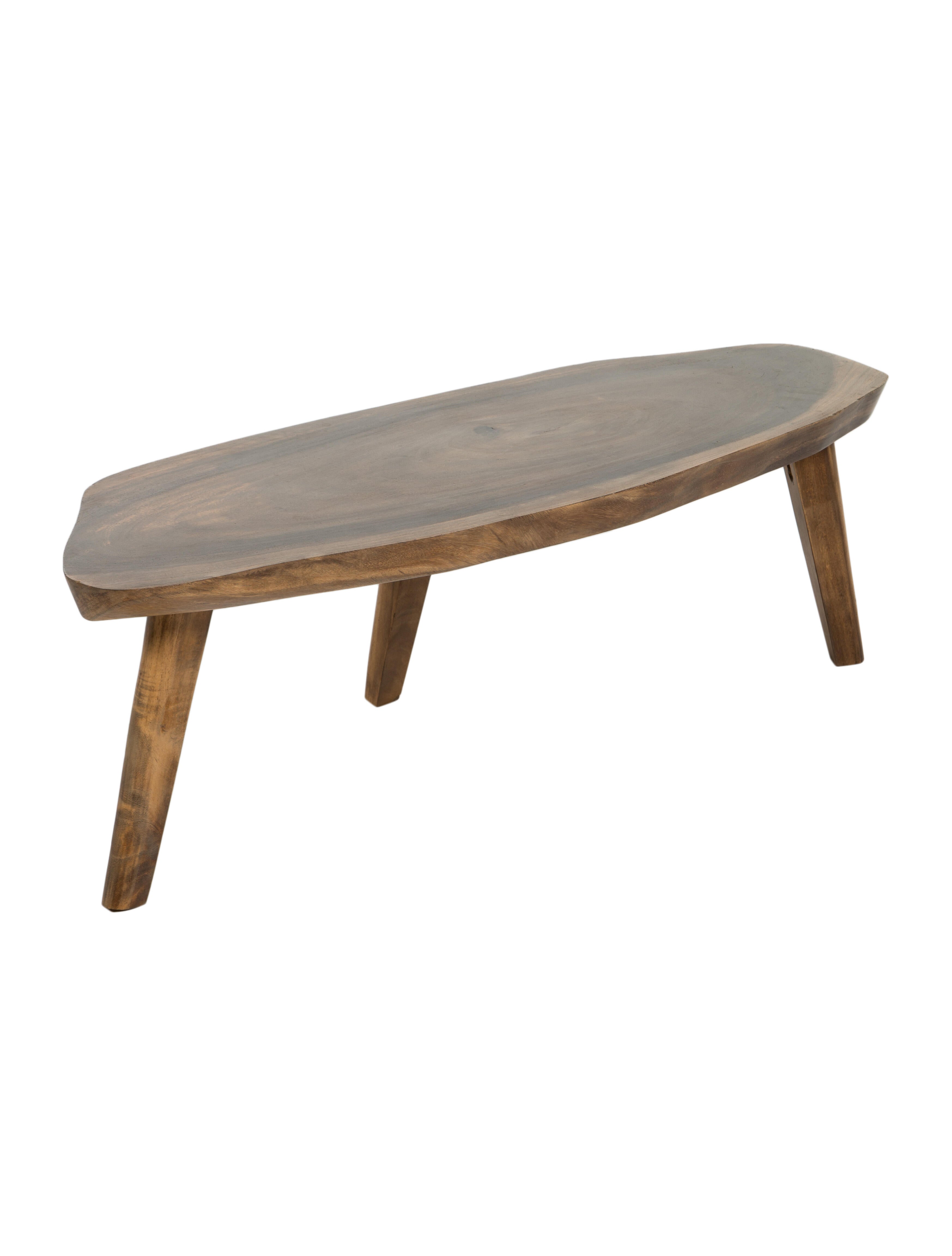 Curated by The RealReal NakashimaStyle Live Edge Coffee Table Brown