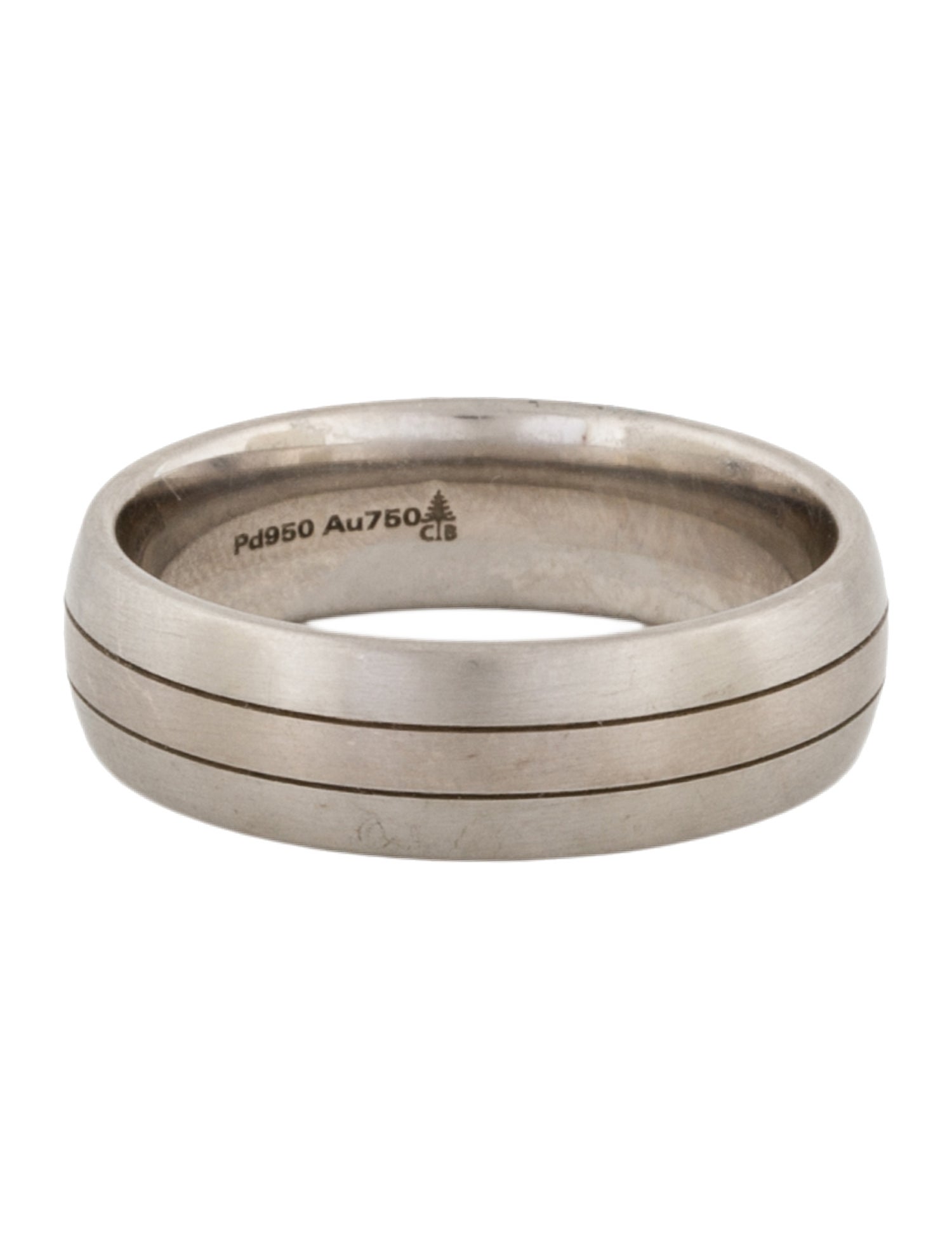 Christian Bauer Platinum &18K Wedding Band