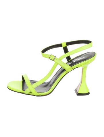 Carpe Diem Sandals Leather Printed Slingback 9