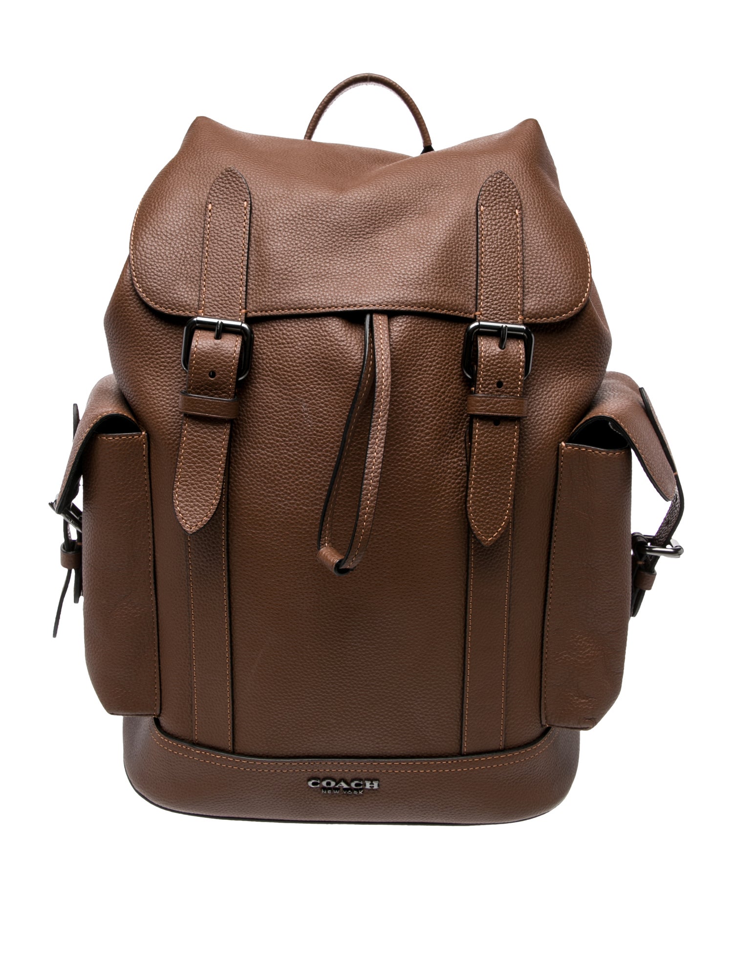 Coach Leather Backpack