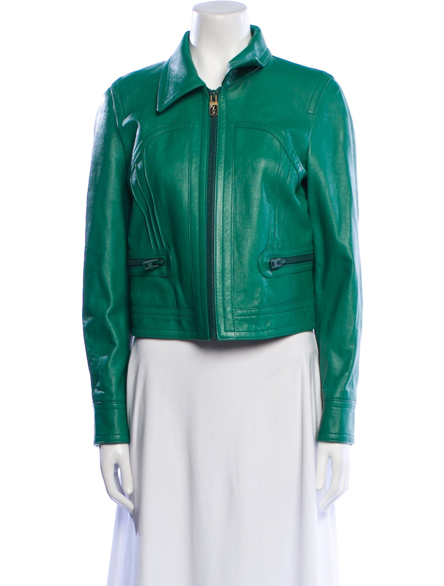 Coach Lamb Leather Biker Jacket