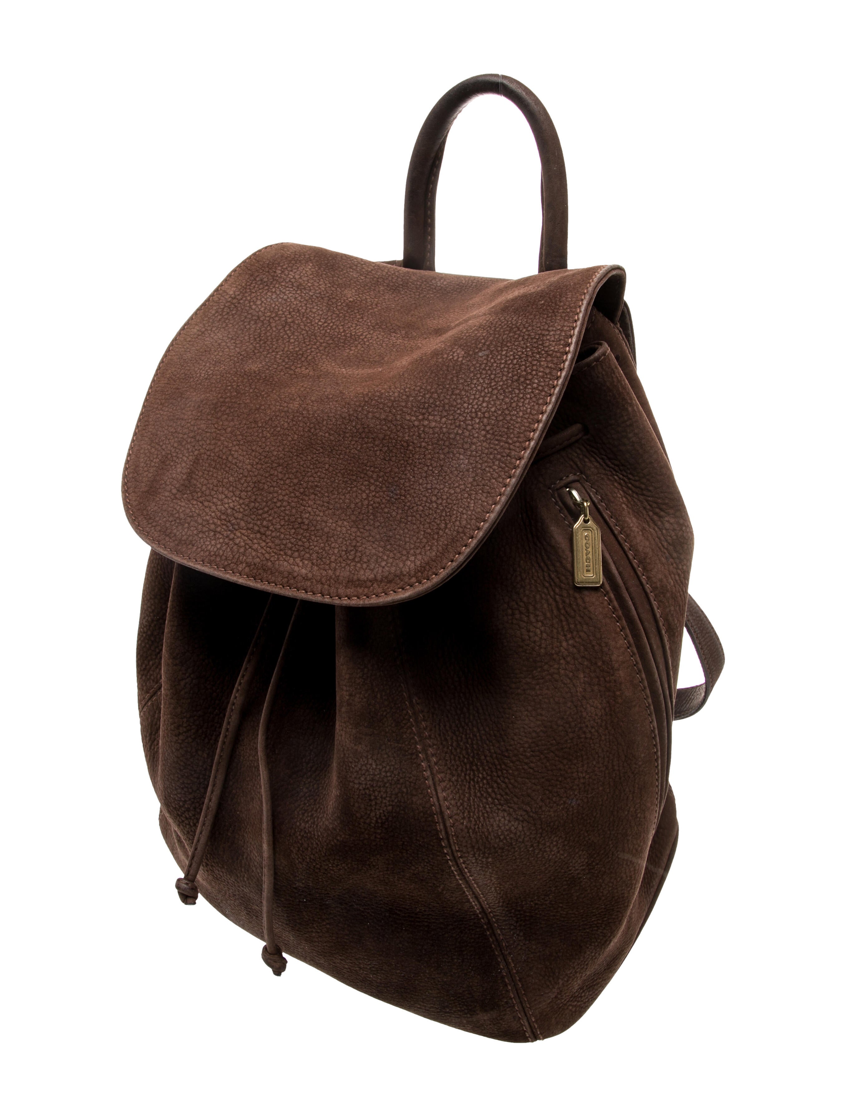 Coach Suede Backpack