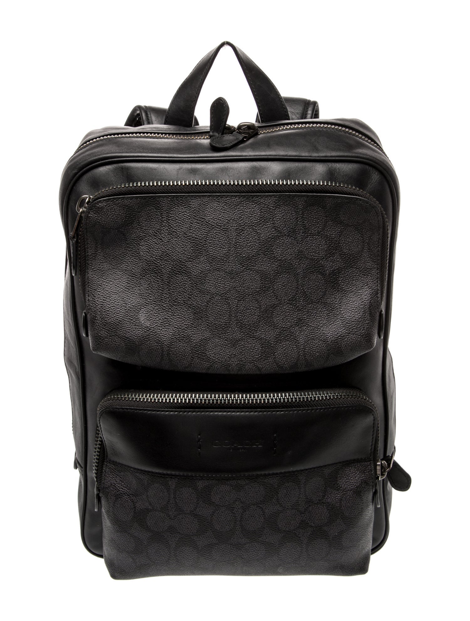 Coach Leather Backpack