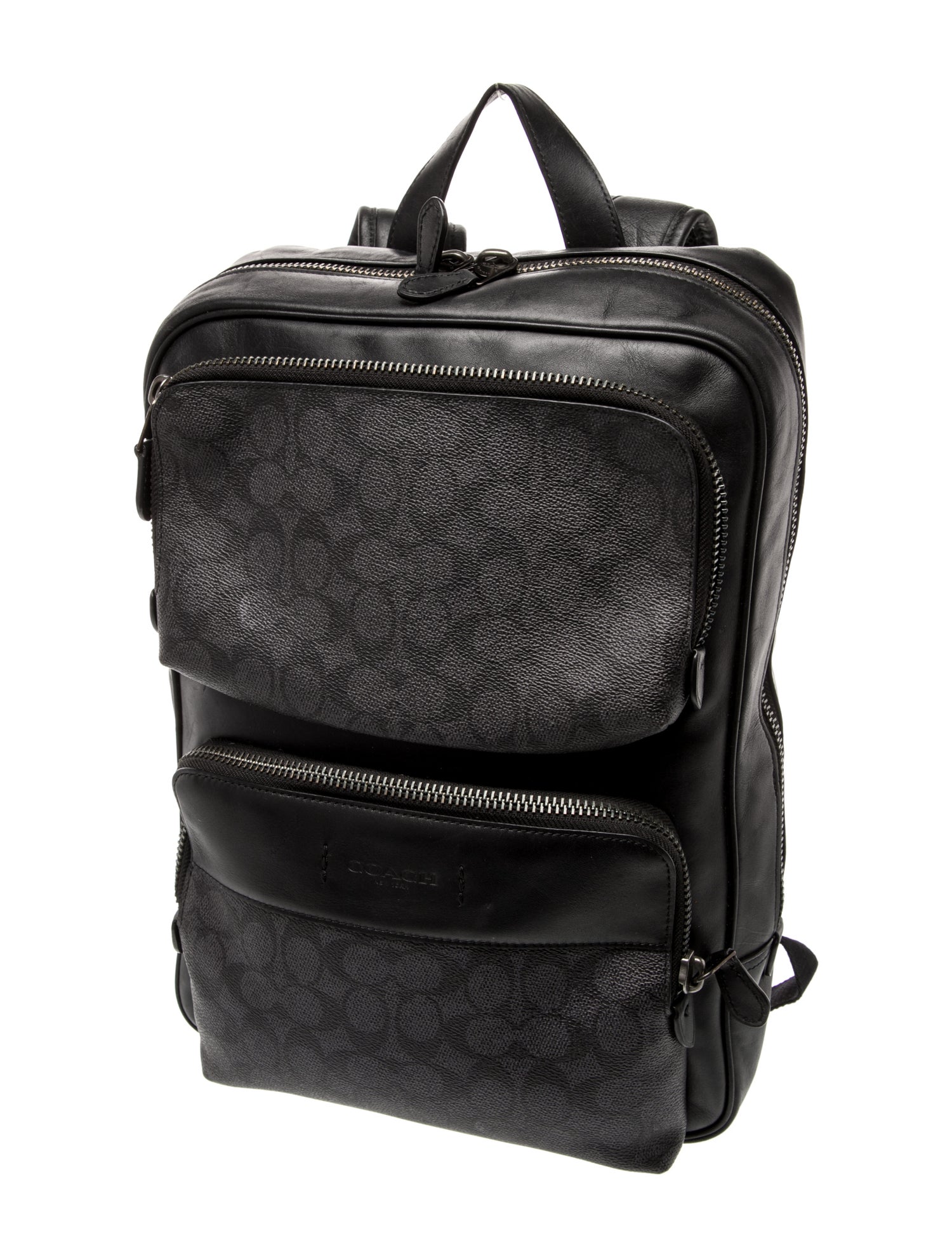Coach Leather Backpack