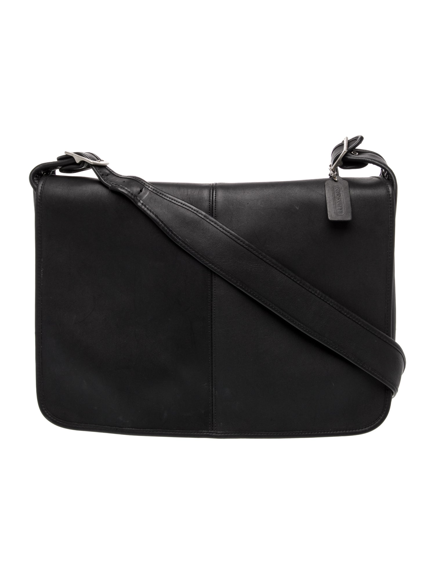 Coach Leather Messenger Bag