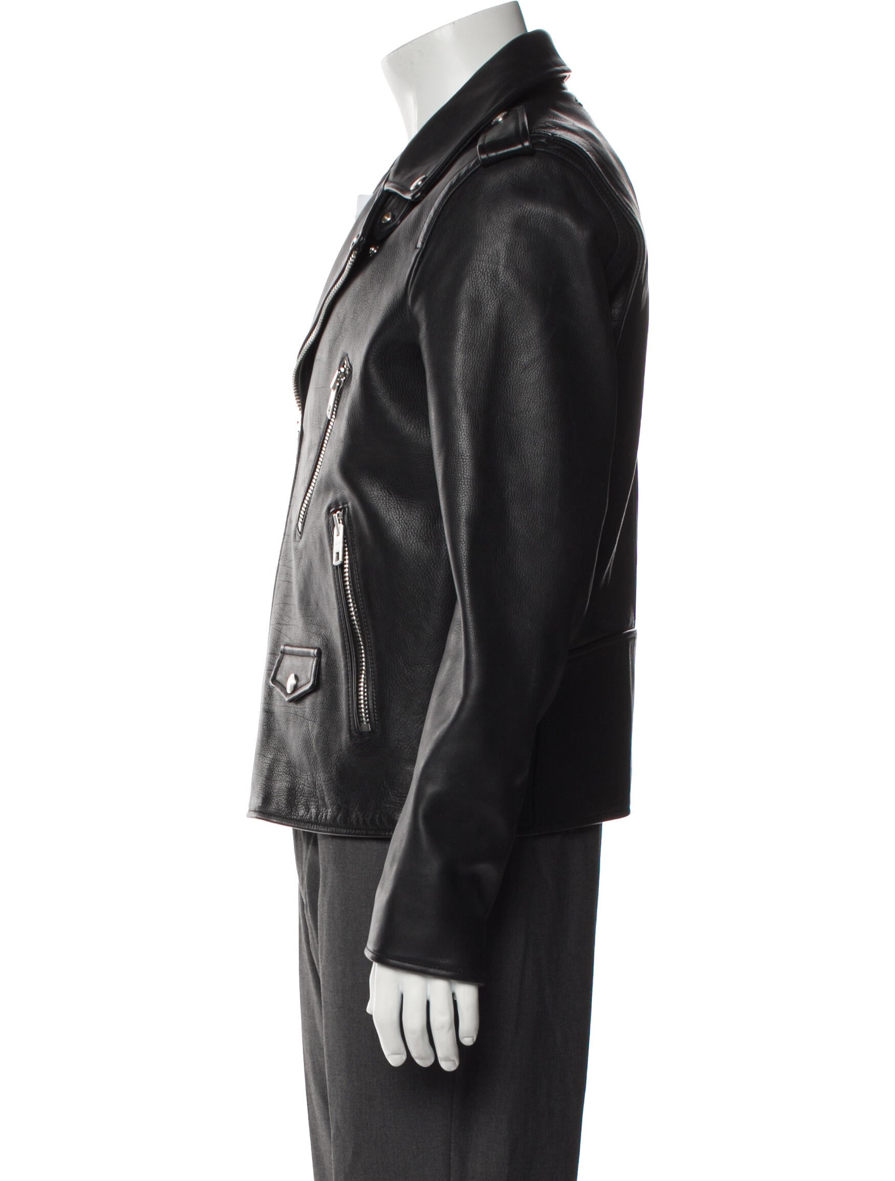 Coach Leather Moto Jacket