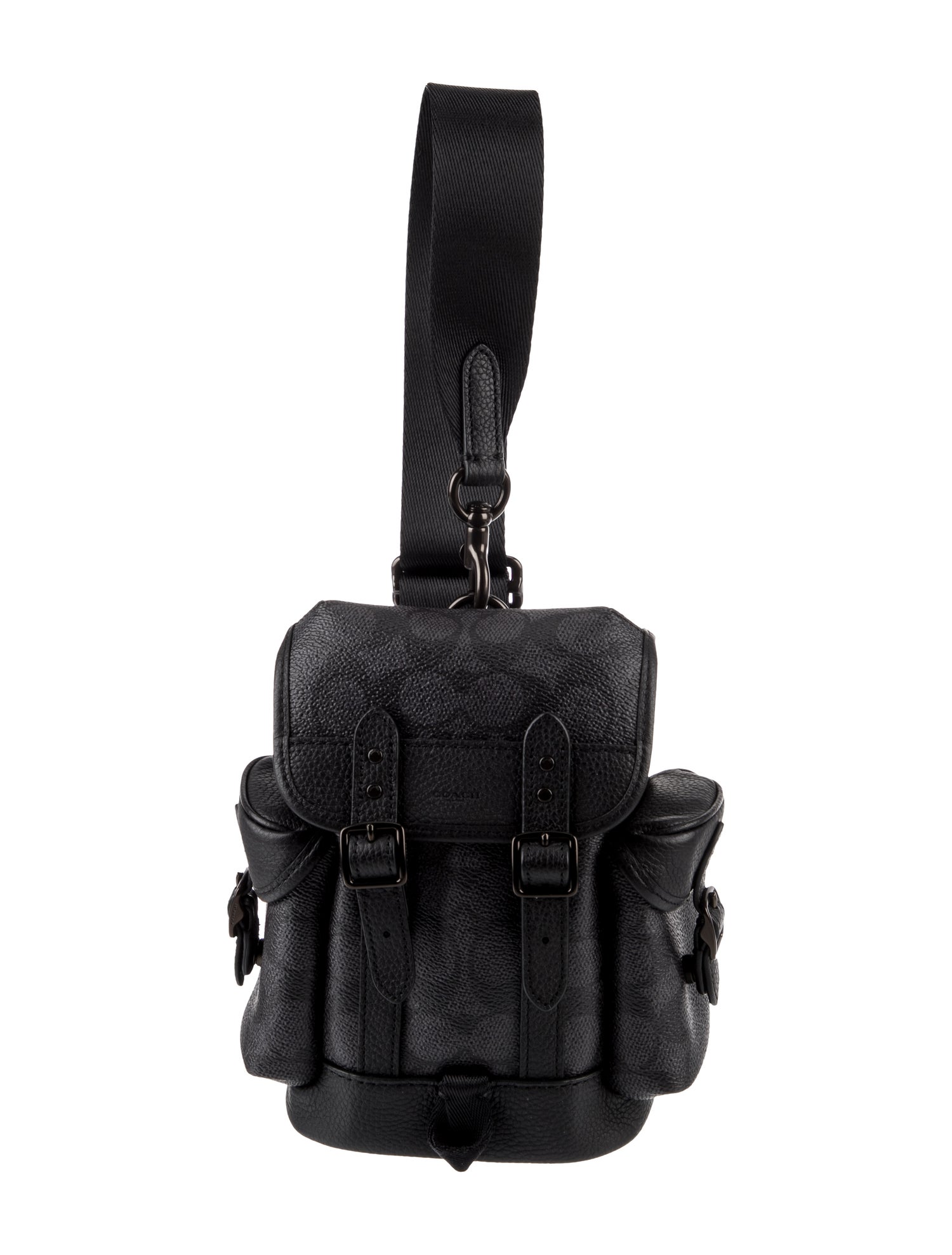 Coach Leather Top Handle Bag