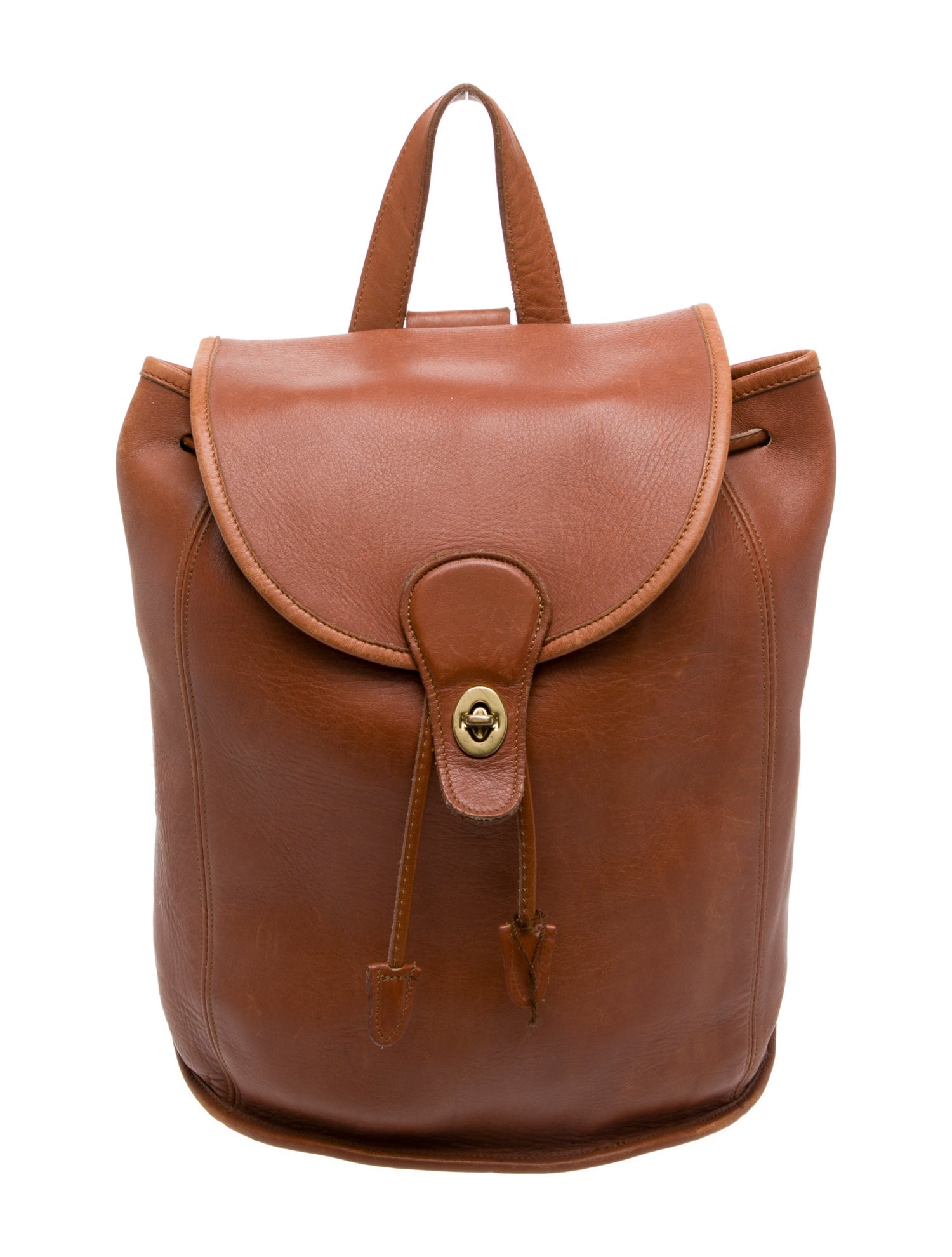 Coach Leather Backpack