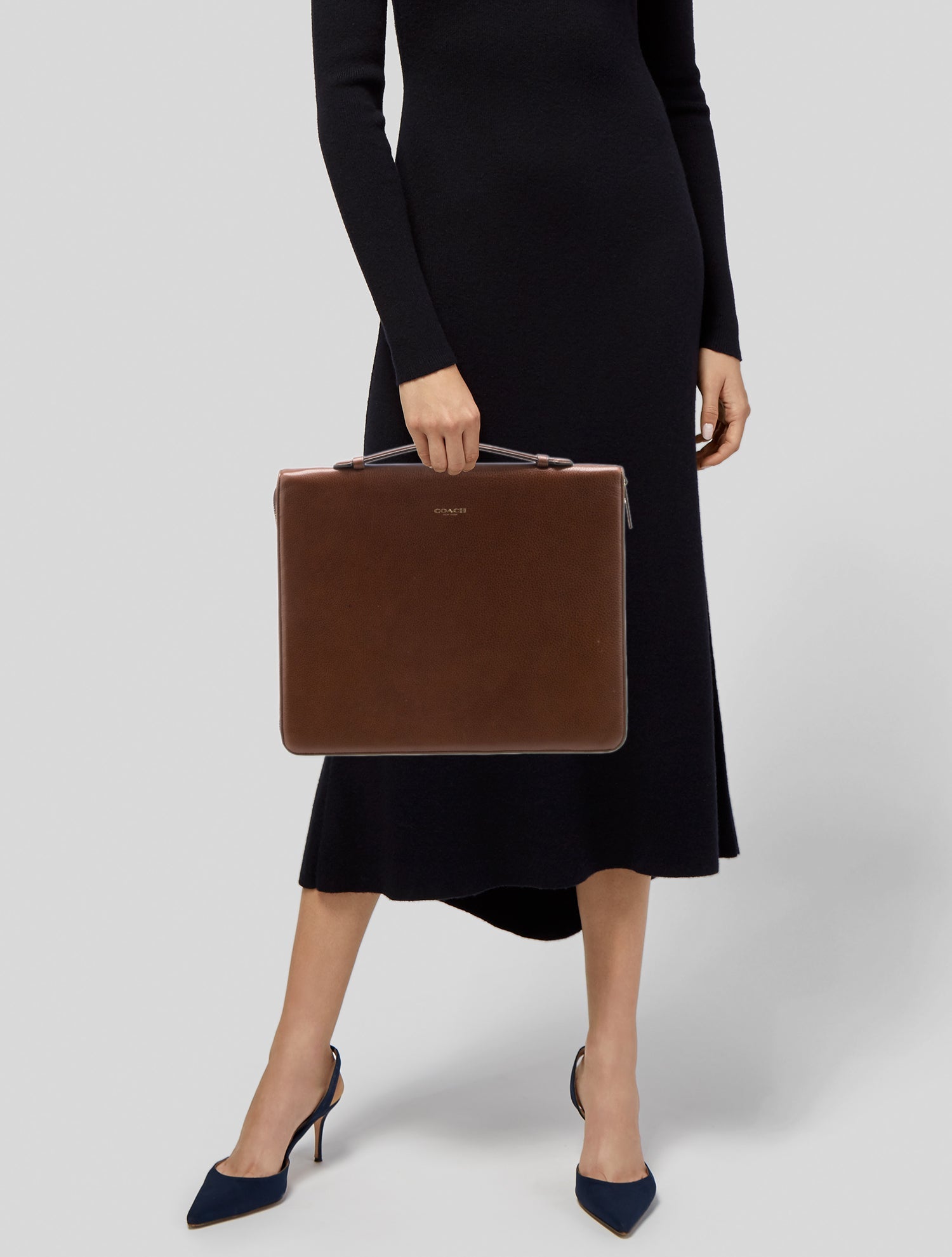 Coach Leather Briefcase