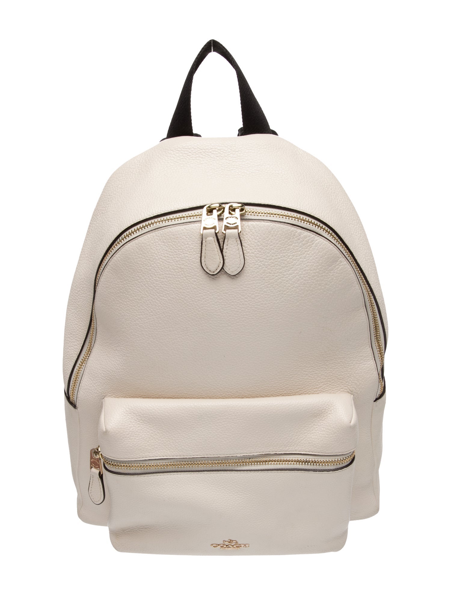 Coach Leather Backpack