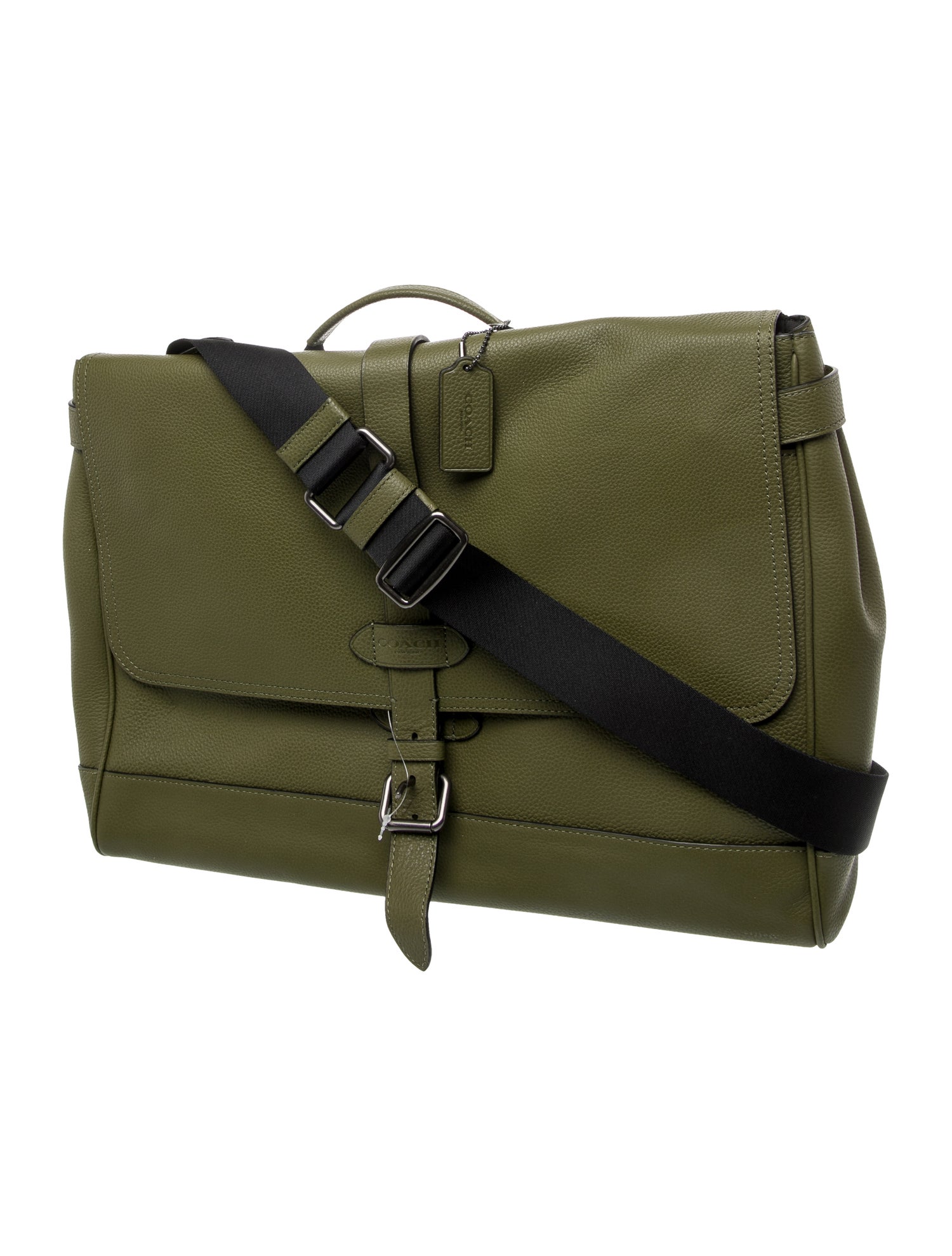 Coach Leather Messenger Bag w/ Tags