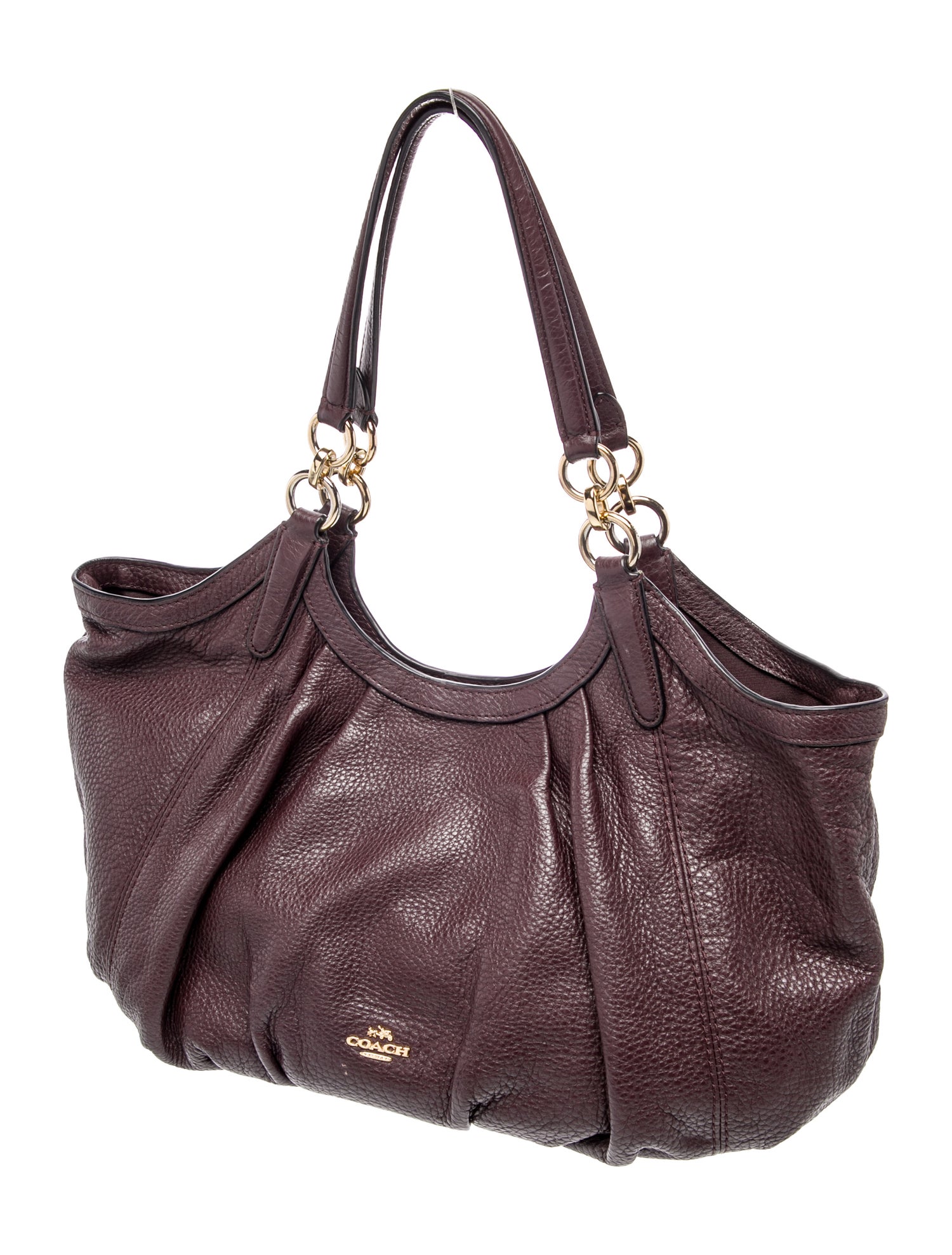 Leather Top Handle Bag
