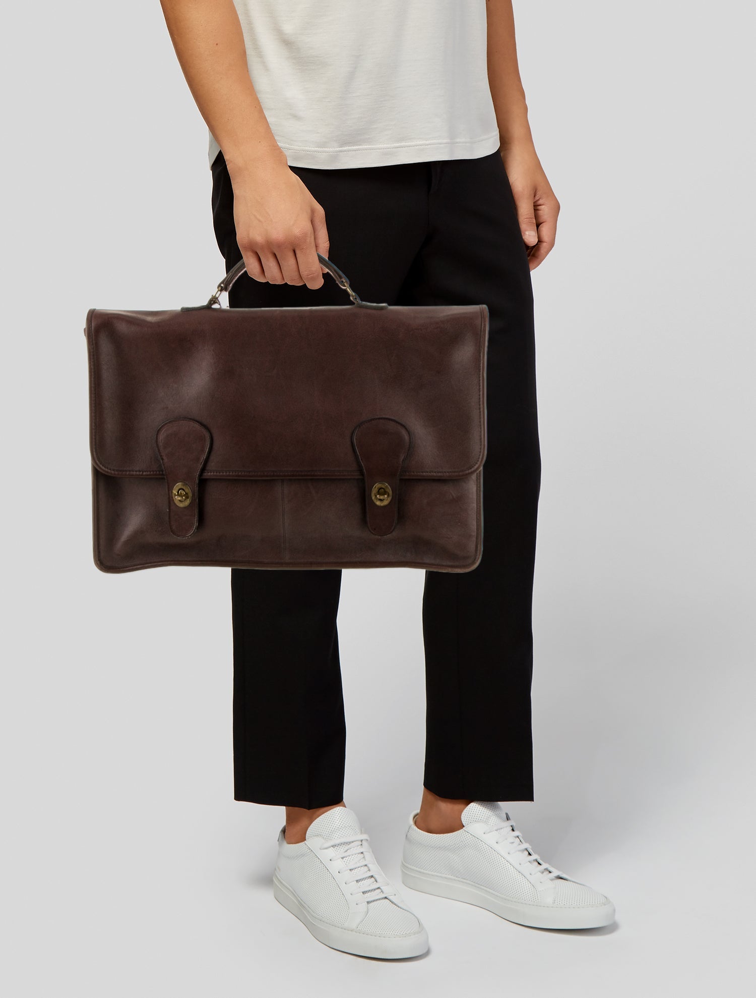 Coach Leather Briefcase