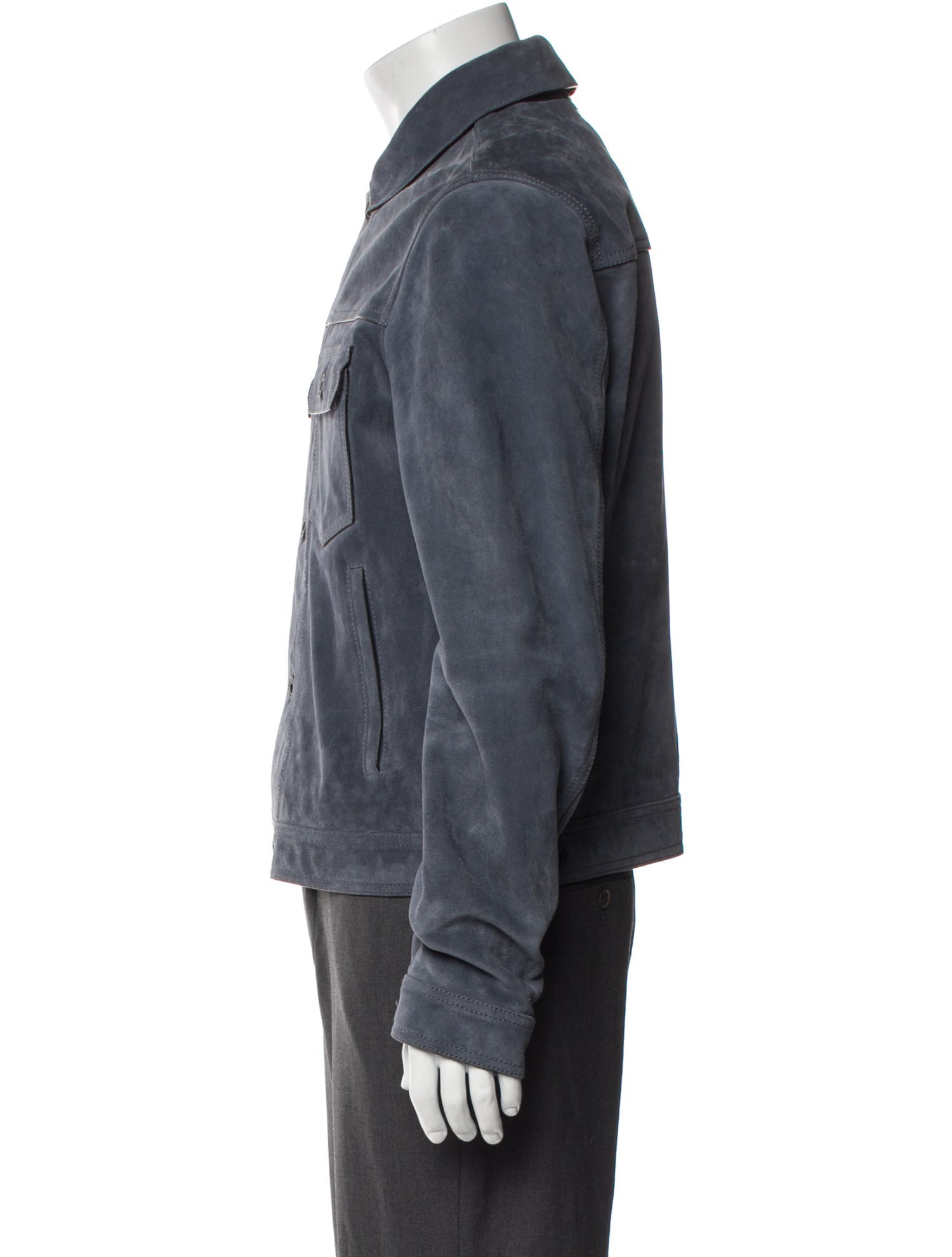 Coach Leather Trucker Jacket