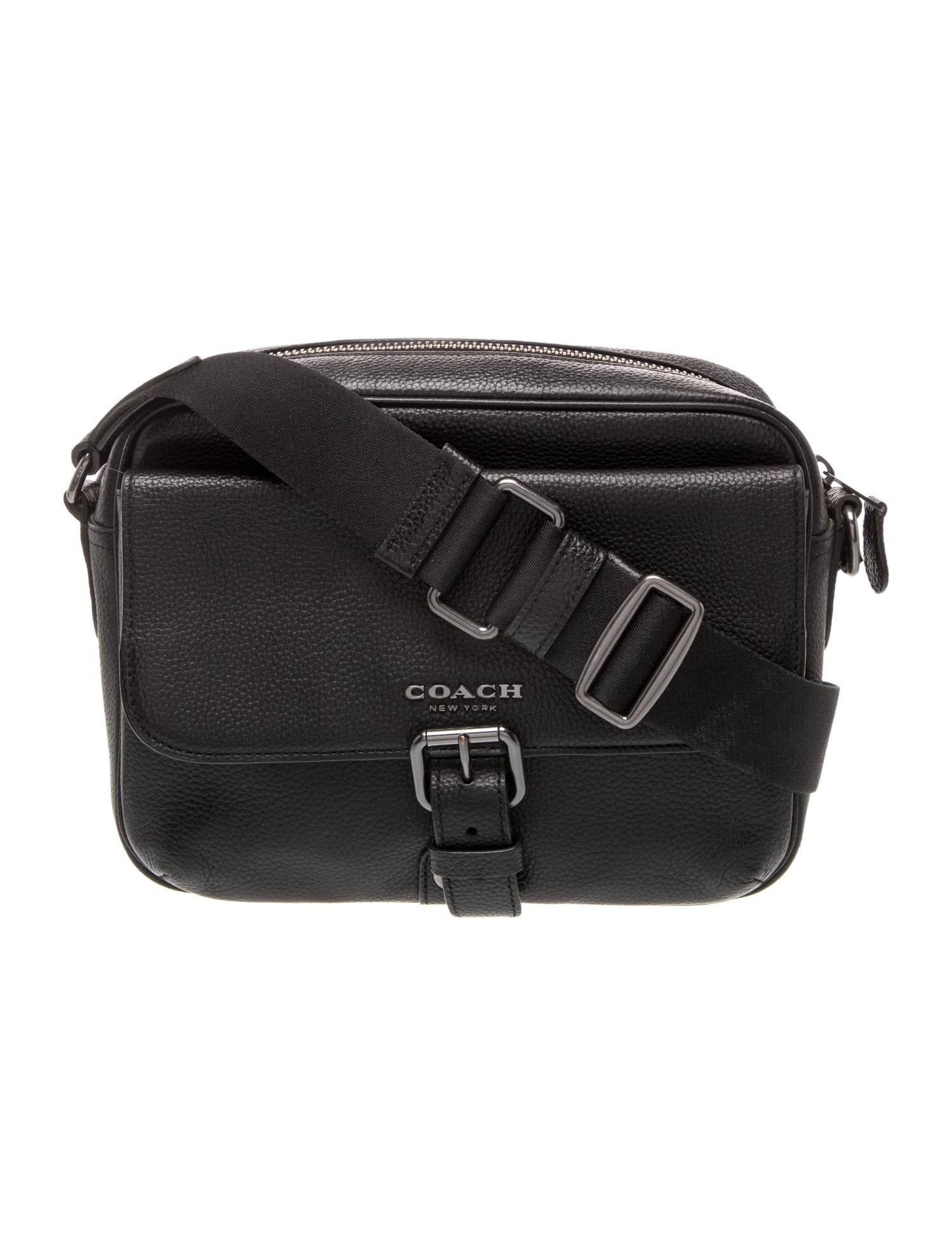 Coach Leather Messenger Bag