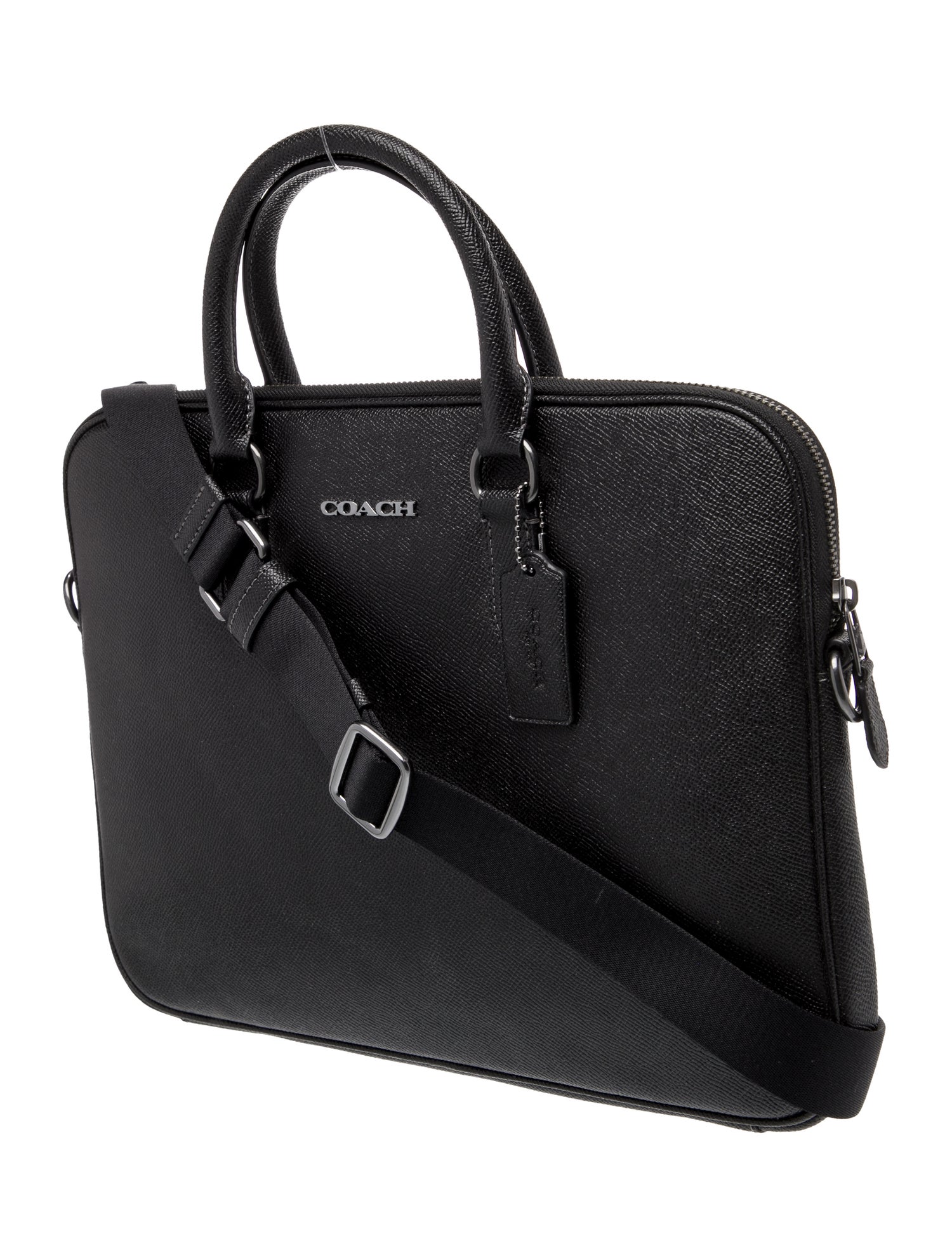 Coach Leather Messenger Bag