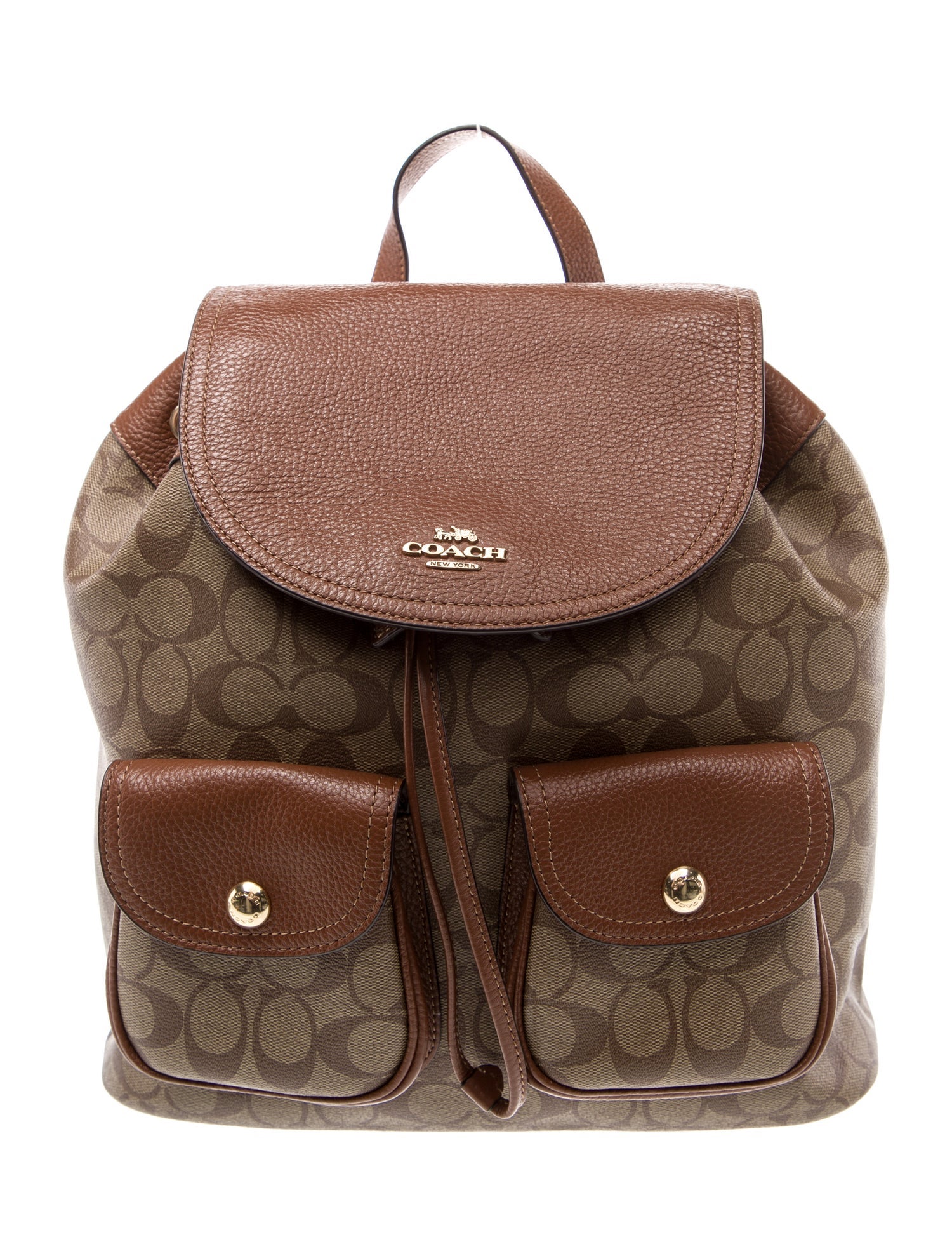 Coach Canvas Backpack