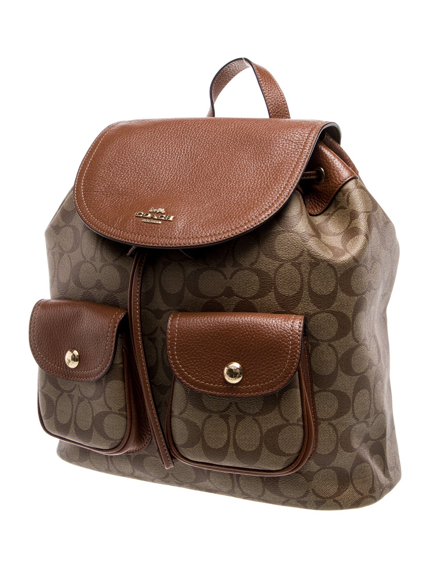 Coach Canvas Backpack