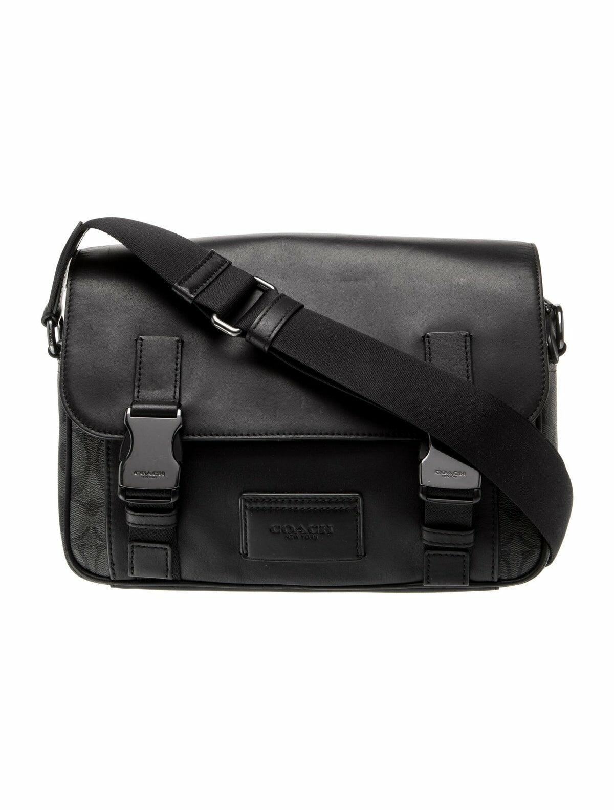 Coach Leather Messenger Bag